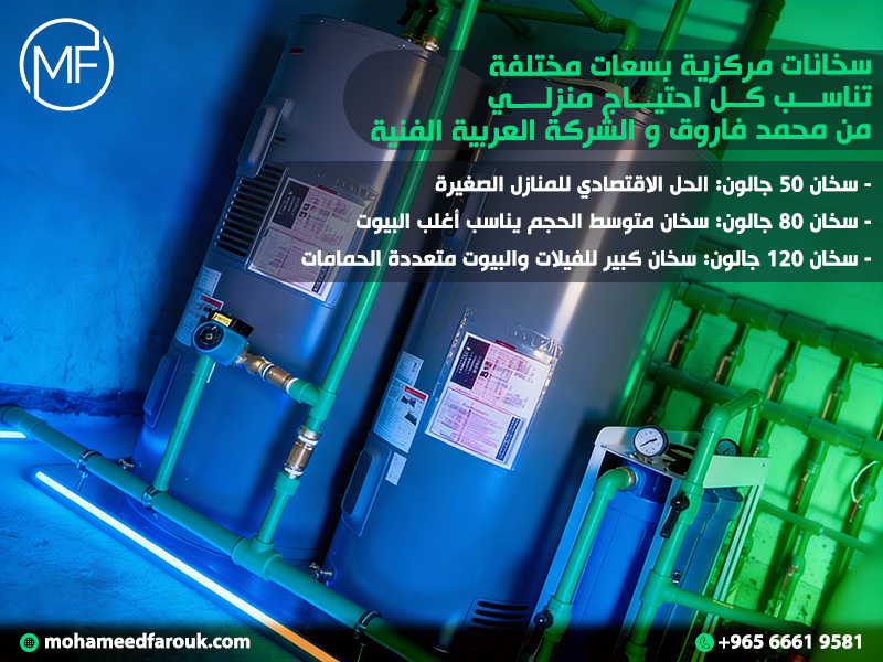 سخانات-مركزية